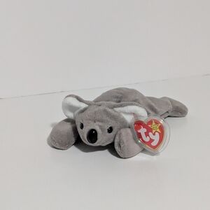 Mel Ty Beanie Baby Gray Koala Plush